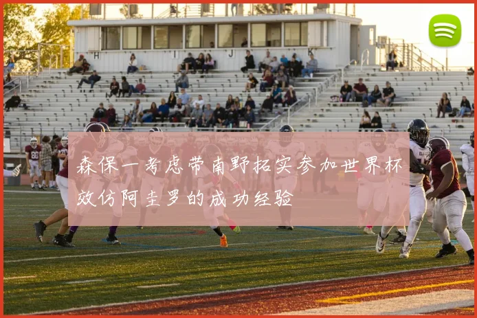 森保一考虑带南野拓实参加世界杯效仿阿圭罗的成功经验